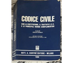 Codice civile con la Costituzione, il Trattato C.E.E. e le principali norme comp