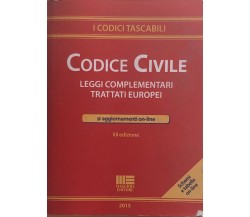 Codice civile di Aa.vv., 2015, Maggioli Editore