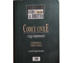 Codice civile e leggi complementari di Giuseppe Finocchiaro, 1999, Il Sole 24 Or