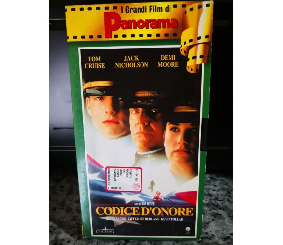 Codice d'onore - Tom Cruise - 1992- VHS - panorama -F