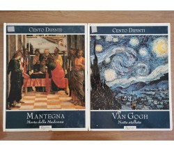 Collana Cento dipinti 2 volumi - Van Gogh/Mantegna - Rizzoli - 1998 - AR