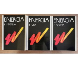 Collana energia 3 vol. - AA. VV. - Paolini editore - 1986 - AR