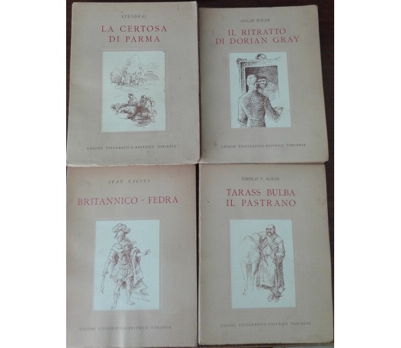 Collana i grandi scrittori stranieri-Wilde, Stendhal, Racine,V. Gogol-Torinese-A