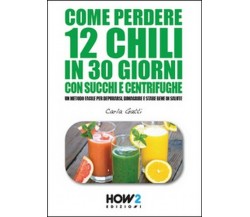 Come perdere 12 chili in 30 giorni con succhi e centrifughe. Un metodo facile