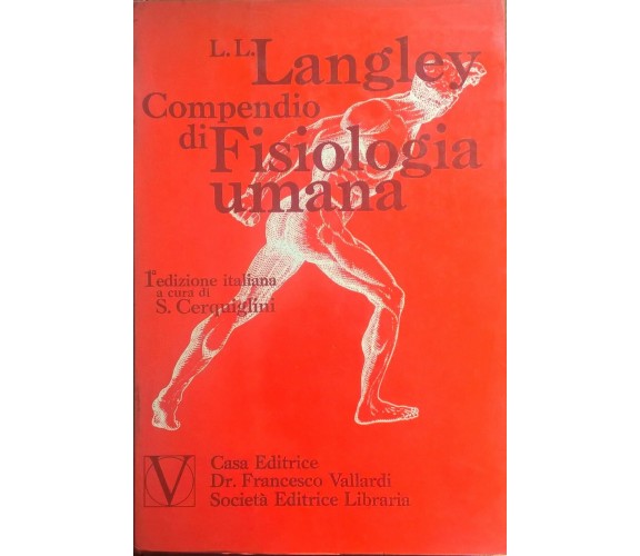 Compendio di Fisiologia umana - Langley (Vallardi 1975) Ca