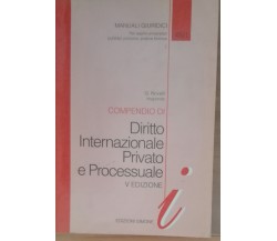 Compendio di diritto internazionale privato e processuale -Novelli-Simone,1997-A