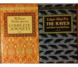 Complete Sonnets;The Raven... - AA.VV. - Dover Publications,1991 - R
