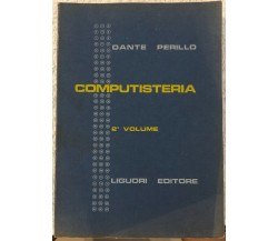Computisteria 2° volume di Dante Perillo,  1968,  Liguori Editore