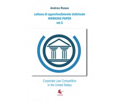 Corporate Law Competition in the United States	 di Andrea Russo,  2018,  Libellu
