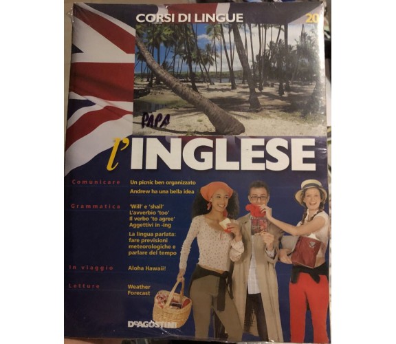 Corsi di lingue L’inglese fascicolo 20 di Aa.vv.,  2008,  Deagostini