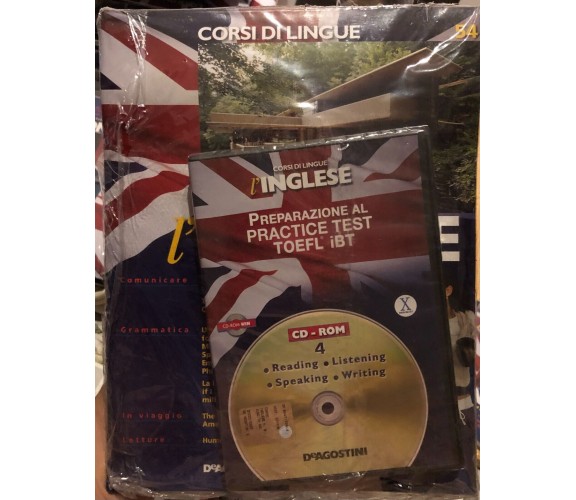 Corsi di lingue L’inglese fascicolo 24+DVD di Aa.vv.,  2008,  Deagostini