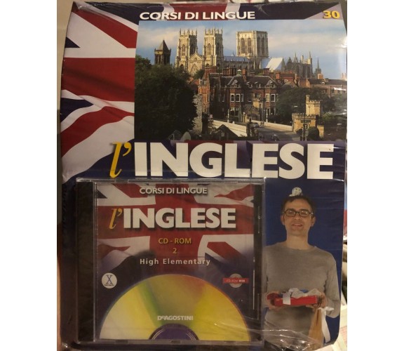 Corsi di lingue L’inglese fascicolo 30+CD di Aa.vv.,  2008,  Deagostini