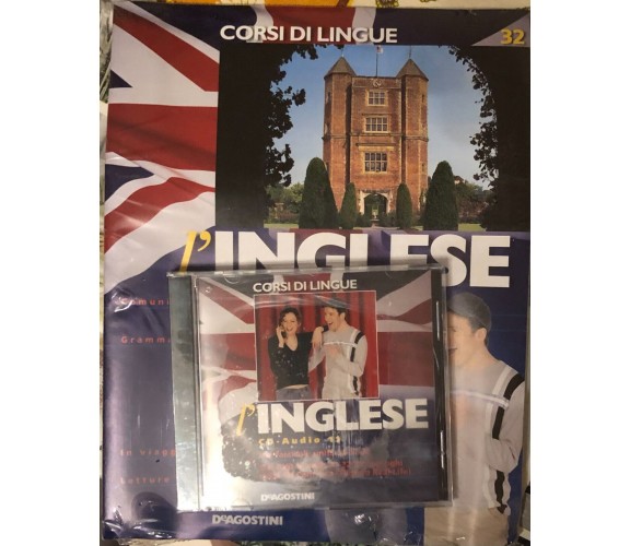 Corsi di lingue L’inglese fascicolo 32+CD di Aa.vv.,  2008,  Deagostini