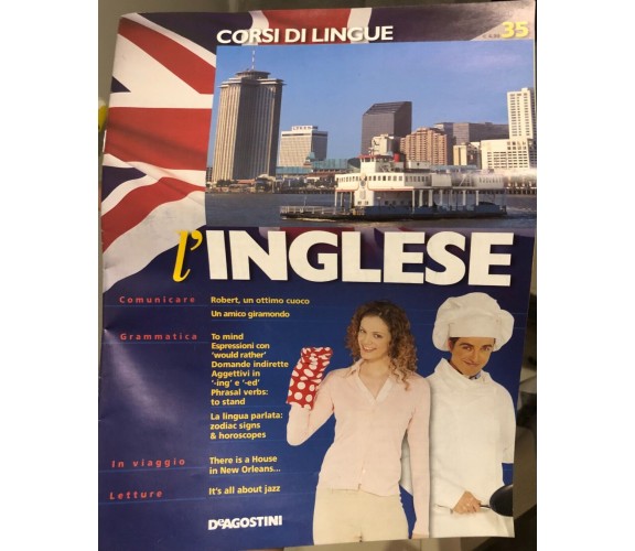 Corsi di lingue L’inglese fascicolo 35 di Aa.vv.,  2008,  Deagostini