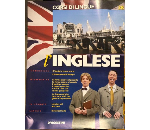 Corsi di lingue L’inglese fascicolo 38 di Aa.vv.,  2008,  Deagostini