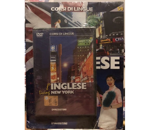 Corsi di lingue L’inglese fascicolo 59+DVD di Aa.vv.,  2008,  Deagostini