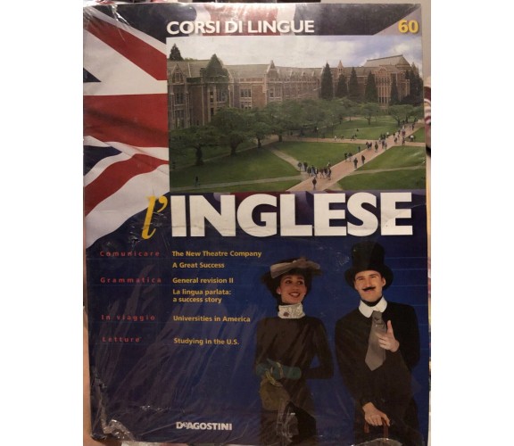 Corsi di lingue L’inglese fascicolo 60 di Aa.vv.,  2008,  Deagostini