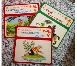 Corteccino nel bosco,Il pesciolino d’oro,il cane e la lepre.-1975,le Stelline-F