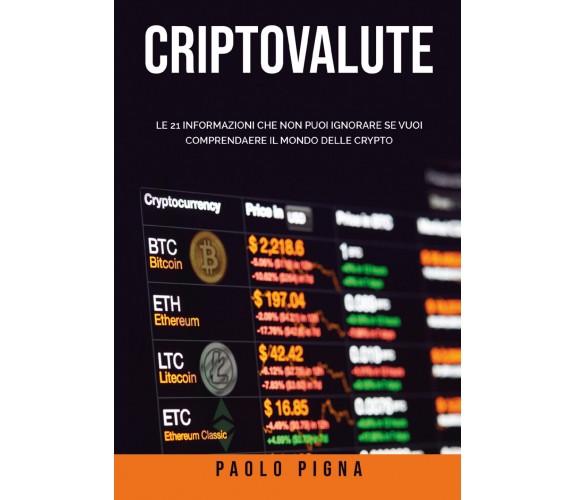 Criptovalute. Le 21 informazioni che non puoi ignorare se vuoi comprendere il mo