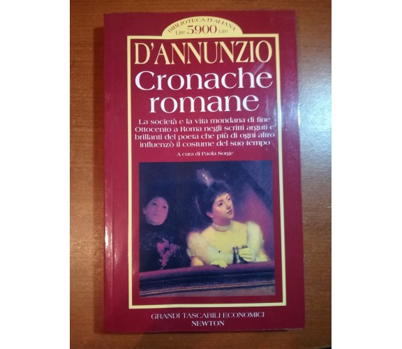 Cronache Romane - D'annunzio - Newton - 1995  - M