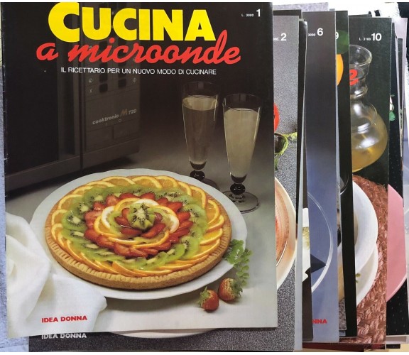 Cucina a microonde numeri 1-36 di Aa.vv.,  1988,  Idea Donna