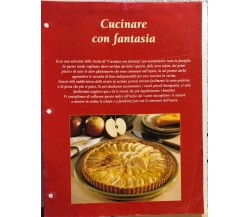 Cucinare con fantasia 12 schede di Aa.vv.,  19998,  Cucinare Con Fantasia