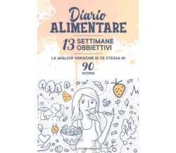 DIARIO ALIMENTARE: Agenda giornaliera per tenere traccia di alimenti, attività