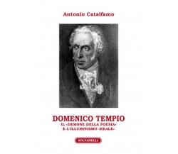 DOMENICO TEMPIO	 di Antonio Catalfamo,  Solfanelli Edizioni