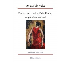 Dance no. 1 da «La Vida Breve» per pianoforte a sei mani di Manuel De Falla,  20