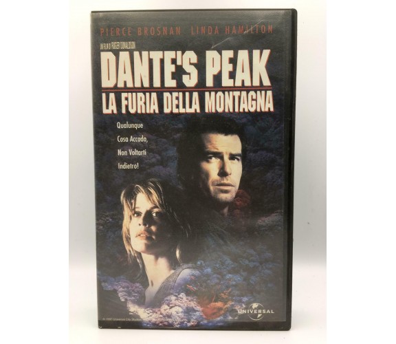 Dante's Peak. La furia della montagna-1997-VHS FILM ITA Universal Brosnan-F