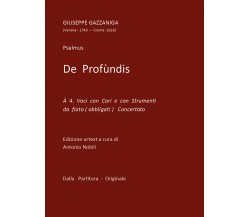 De Profundis di Antonio Nobili,  2019,  Youcanprint