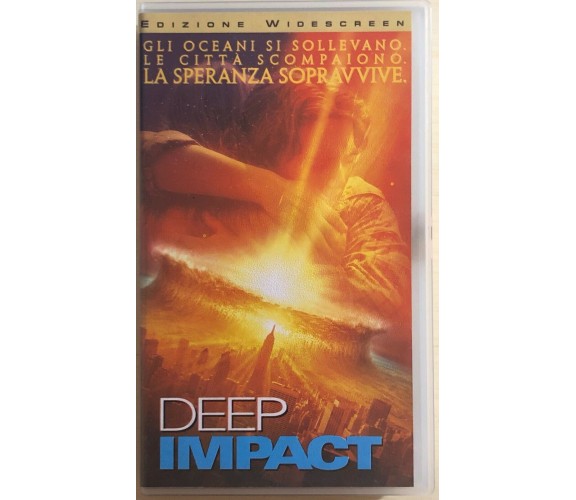 Deep impact VHS di Mimi Leder, 1998, Paramount