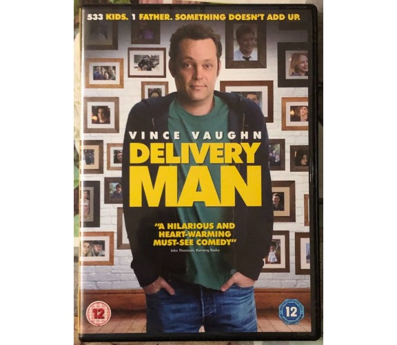 Delivery Man DVD ENGLISH di Ken Scott, 2013, Mister Smith Entertainment