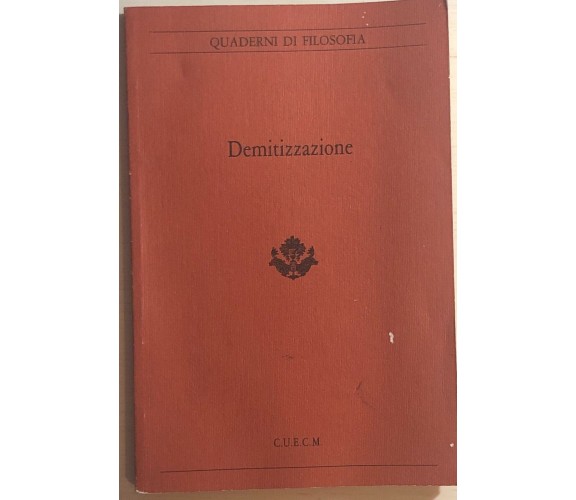 Demitizzazione di Aa.vv., 1993, Cuecm