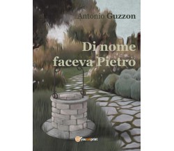 Di nome faceva Pietro	 di Antonio Guzzon,  2016,  Youcanprint