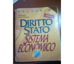 Diritto stato e sistema Economico - A.Bonifazi ,A. Pellegrino - Bulgarini - 1995