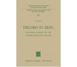 Discord in Zion - Tai Liu - Springer, 2013