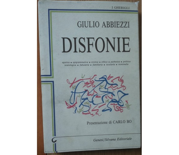 Disfonie - Abbiezzi - Genesi,1992 - R