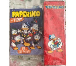 Disney Team n. 98 - Paperino in Team. Brr… Che Paura!+Borraccia Rossa di Walt D