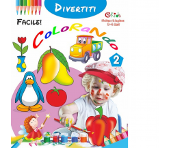 Divertiti colorando. Facile! Ediz. illustrata vol.2 - CSA, 2020