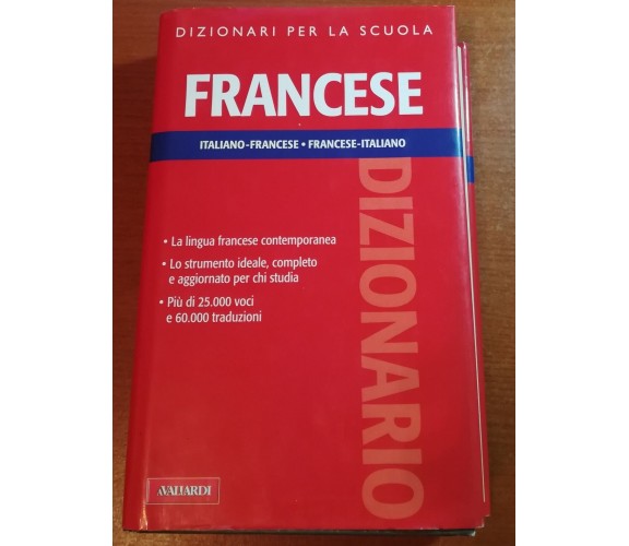 Dizionario Francesce- AA.VV- Vallardi - 2010 -M