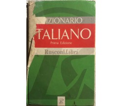 Dizionario Italiano Prima edizione di Aa.vv.,  2002,  Rusconi Libri