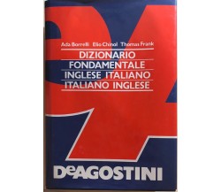 Dizionario fondamentale inglese-italiano italiano-inglese di Aa.vv., 1994, Deago