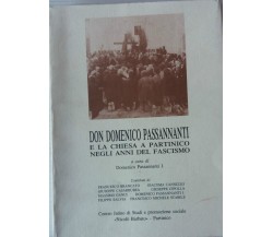 Don Domenico Passannanti e la chiesa a Partinico negli anni del fascismo-1995-P