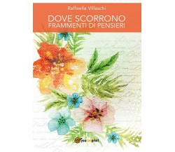 Dove scorrono frammenti di pensieri, di Raffaella Villaschi,  2017,  Youcanprint