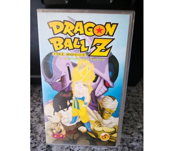 DragonBall z - il destino dei Saiyan - vhs-1998 - Dinamic- F