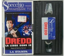 Dredd La legge sono io- vhs - 1995 - La Stampa - F