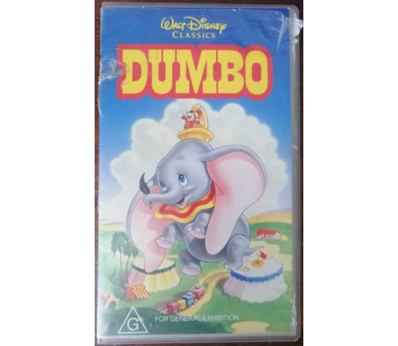 Dunbo ( in Inglese) - Walt Disney Classics - VHS - A