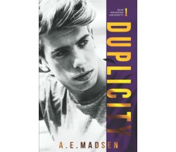Duplicity di A. E. Madsen,  2022,  Indipendently Published