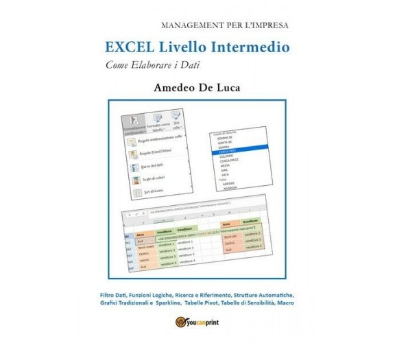 EXCEL Livello intermedio  di Amedeo De Luca,  2019,  Youcanprint  - ER